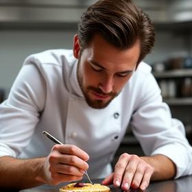 Portrait de Marc Dubois, Chef Pâtissier