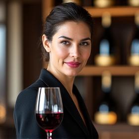 Portrait de Sophie Duval, Sommelière