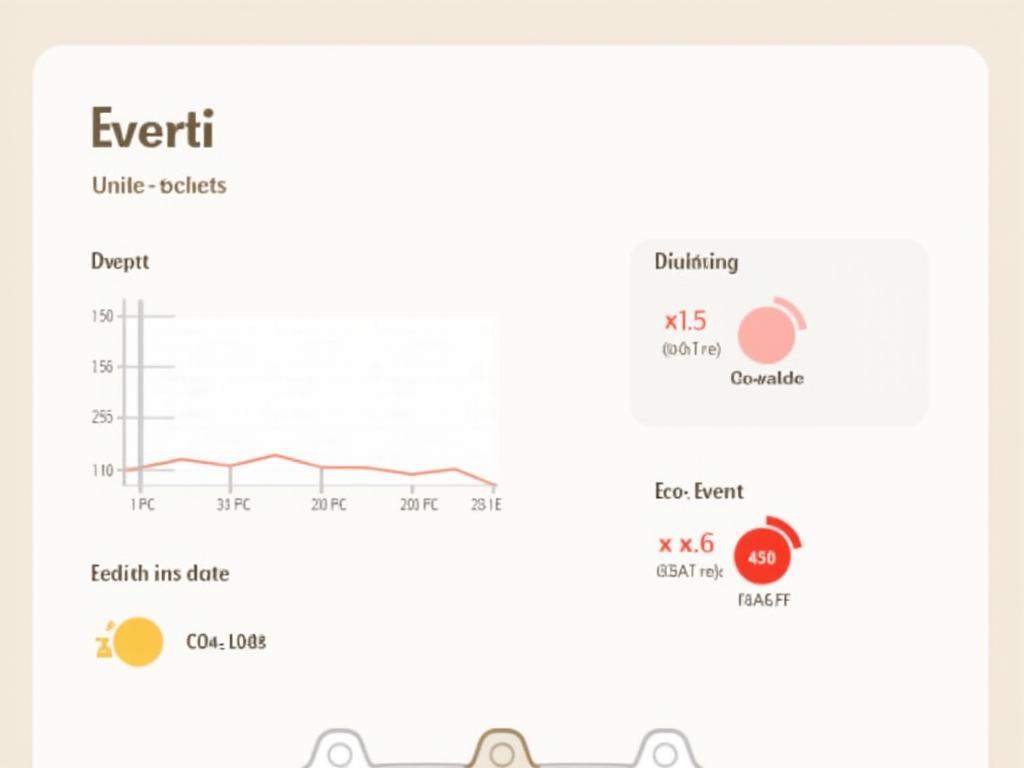 Interface d'un calculateur d'empreinte carbone montrant des jauges et des chiffres de réduction de CO2 et de déchets.